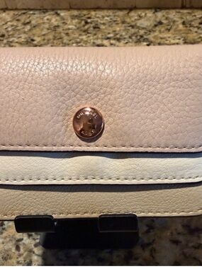 Michael Kors Cream and Tan Wallet